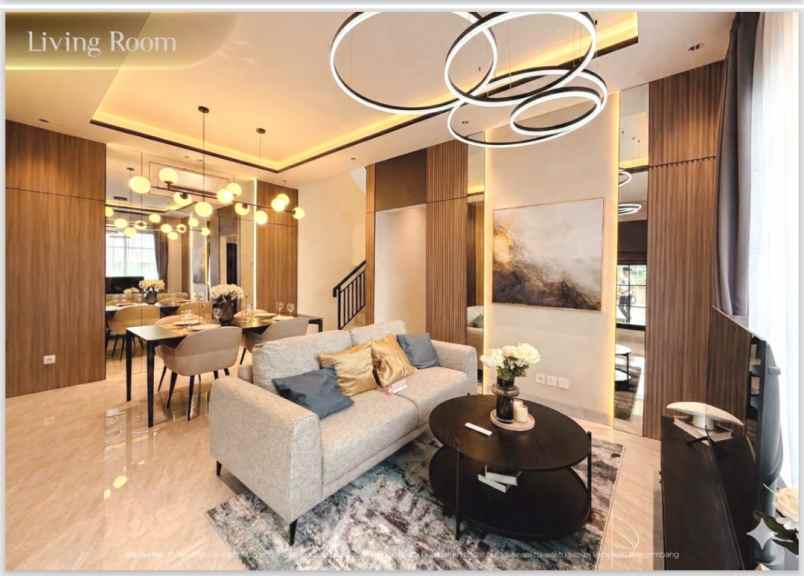 rumah modern cluster roma grabd kota bintang