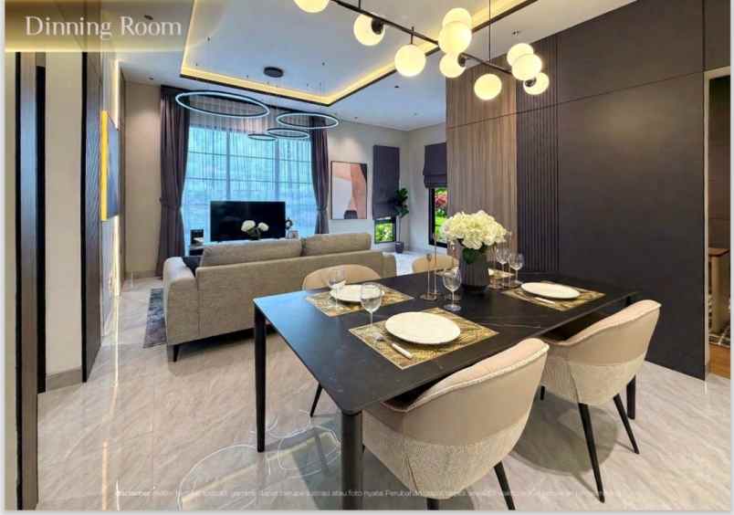 rumah modern cluster roma grabd kota bintang