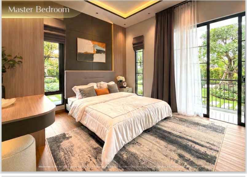 rumah modern cluster roma grabd kota bintang