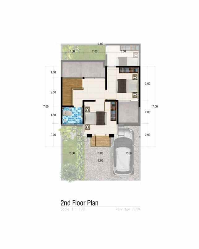 rumah modern dekat unisma di karangploso malang
