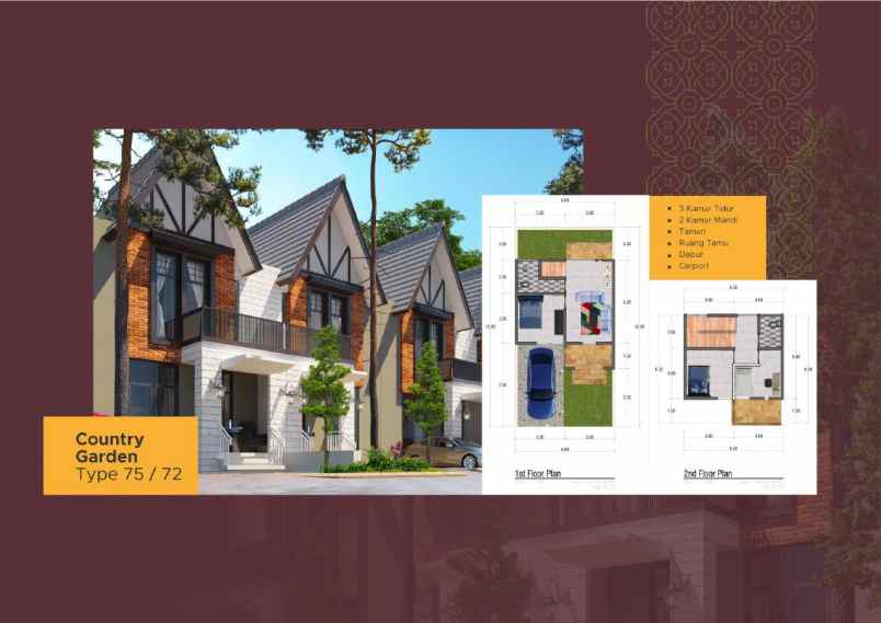 rumah modern dekat unisma di karangploso malang