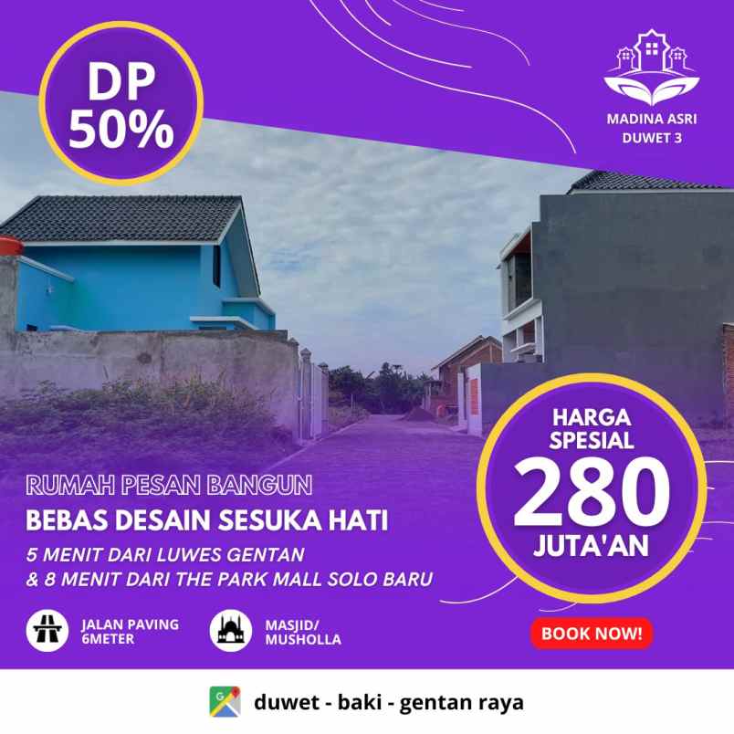 rumah murah di gentan raya