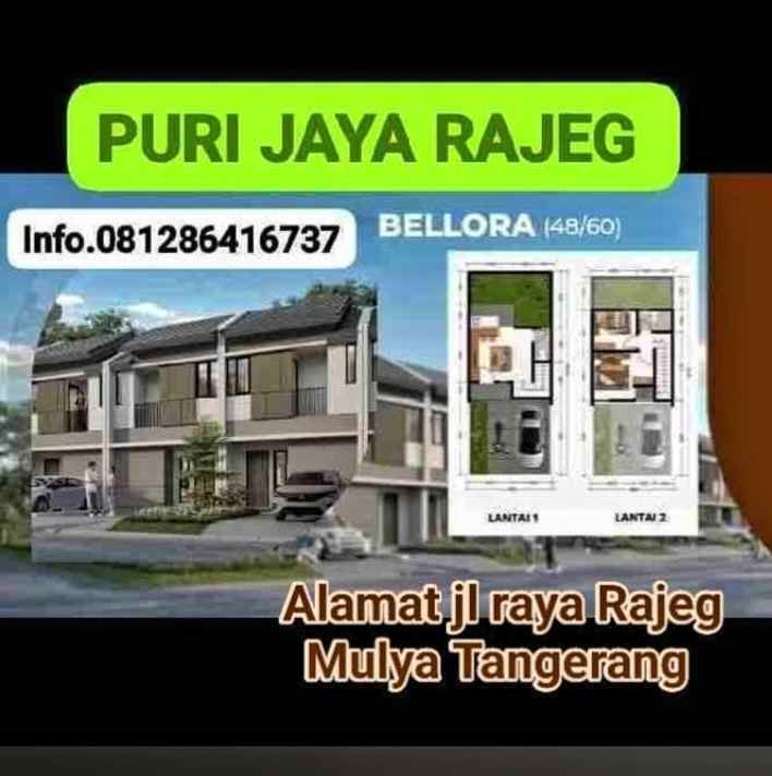 rumah murah puri jaya rajeg 500 jutaan murah