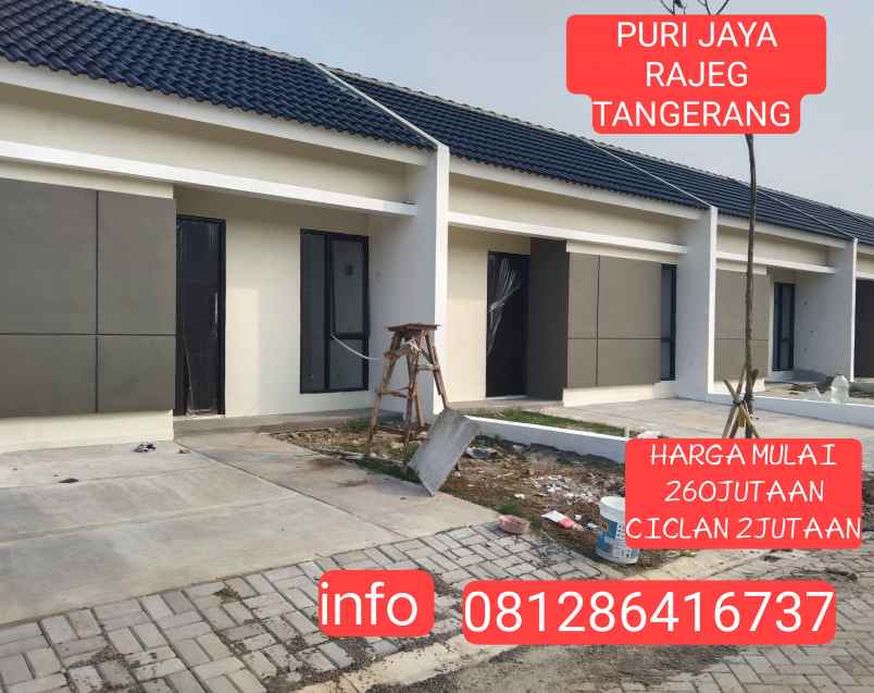 rumah murah puri jaya rajeg 500 jutaan murah