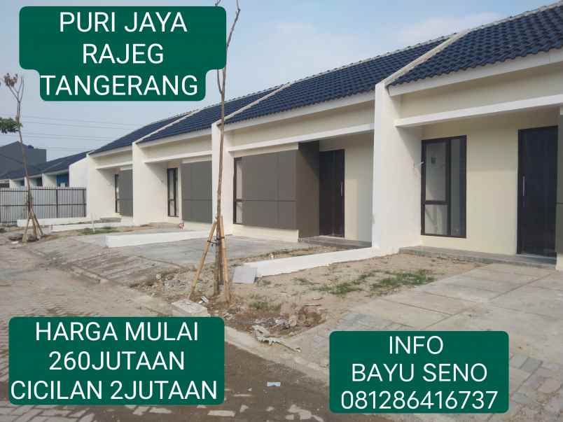 rumah murah puri jaya rajeg 500 jutaan murah