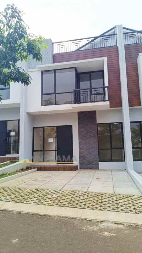 rumah nuansa resort kolam renang bogor selatan