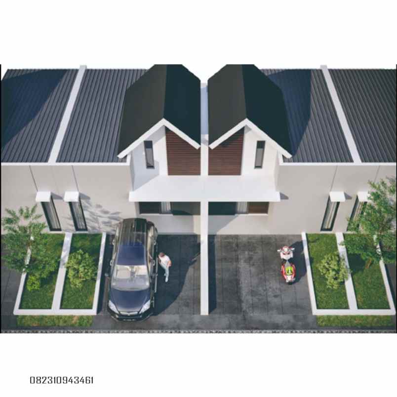 rumah perumahan green semesta city