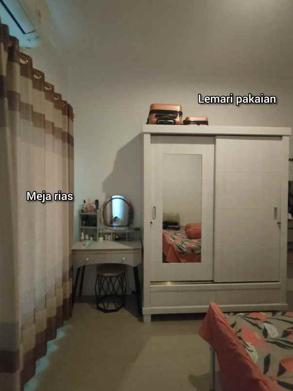 rumah second pondok kelapa full furnished nego