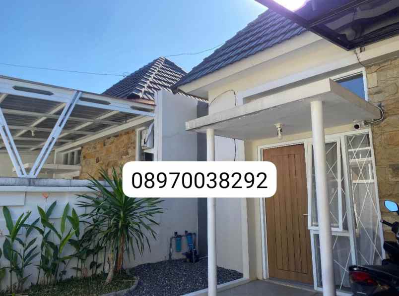 rumah second siap huni di dalam cluster