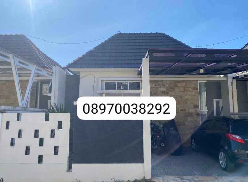 rumah second siap huni di dalam cluster