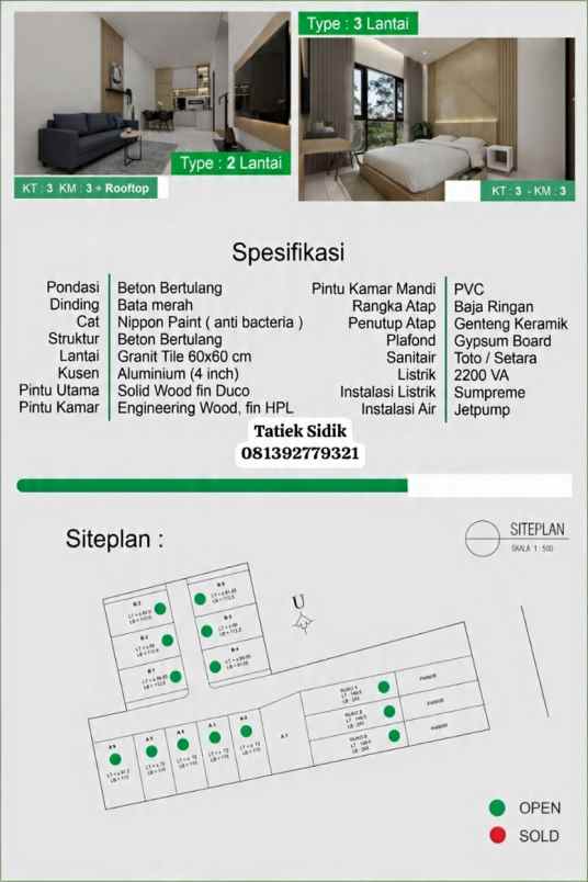 rumah siap huni selangkah ke lebak bulus