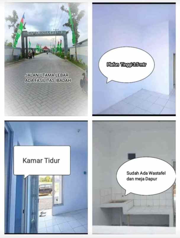 rumah subsidi nuansa cluster gardenia city 3 cibitung