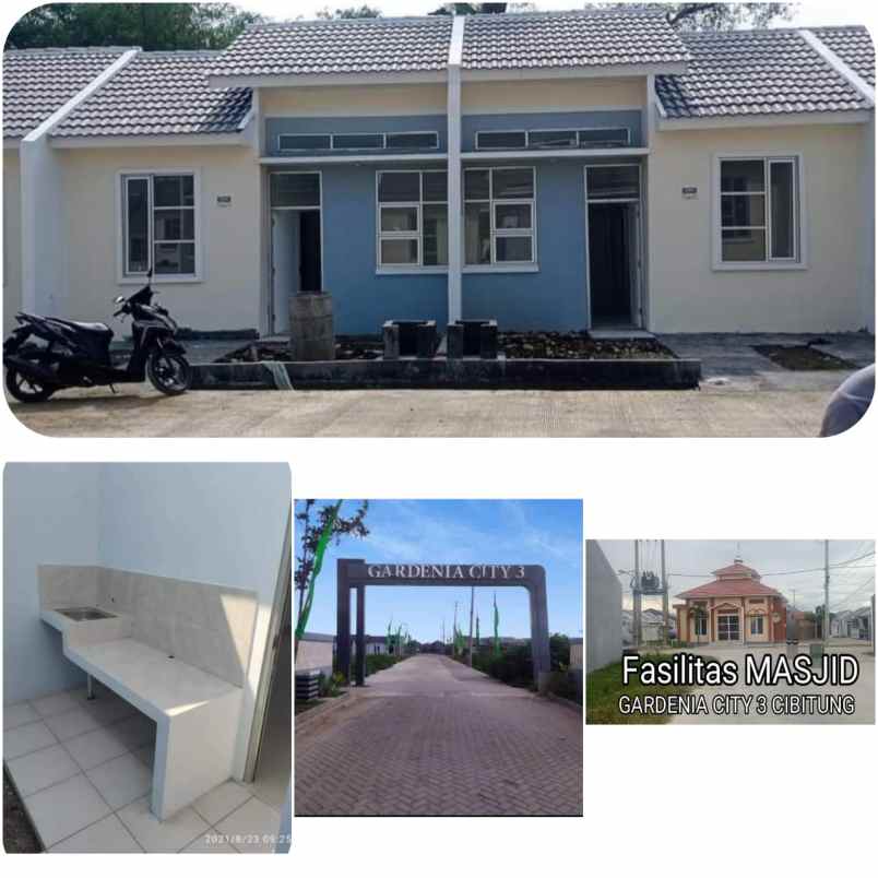 rumah subsidi nuansa cluster gardenia city 3 cibitung