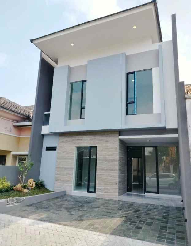 rumah taman puspa raya new luxury granite marmer