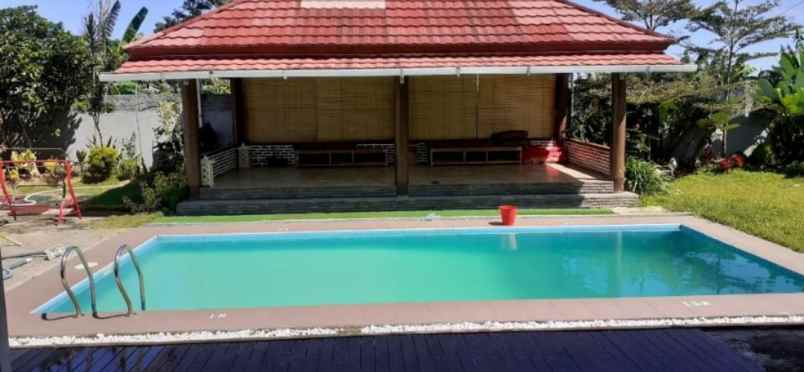 rumah villa megamendung cisarua bogor shm full furnish