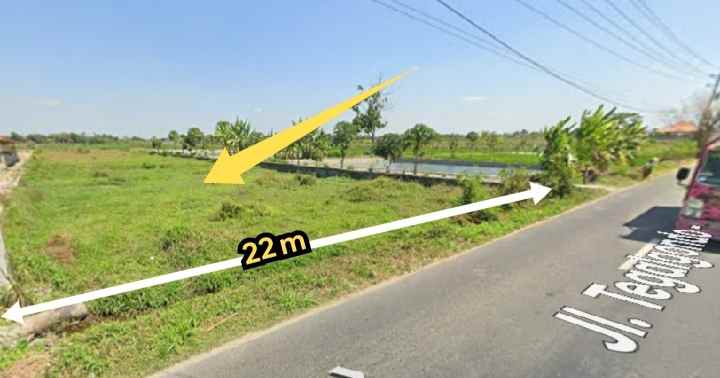 tanah 3395m2 muka 22m tepi jalan janti klaten 1 3m
