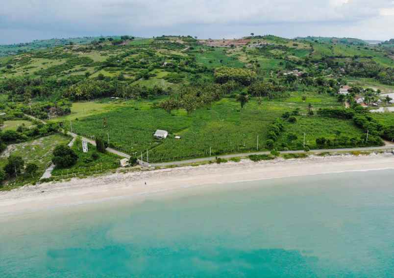 tanah dekat pantai jalan mertak bumbang lombok