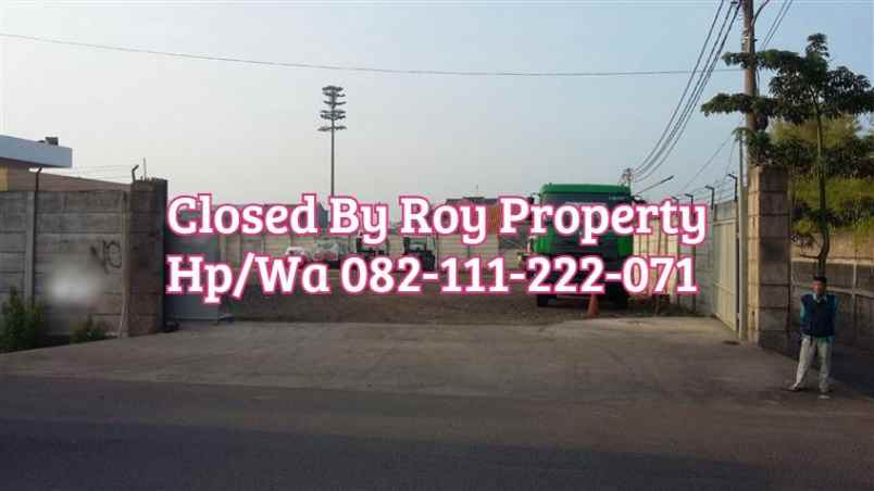 tanah jl akses marunda