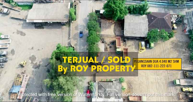 tanah jl pegangsaan dua kelapa