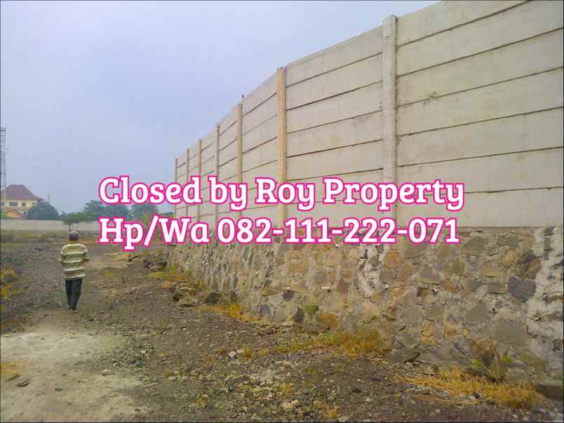 tanah jl raya bekasi rawa