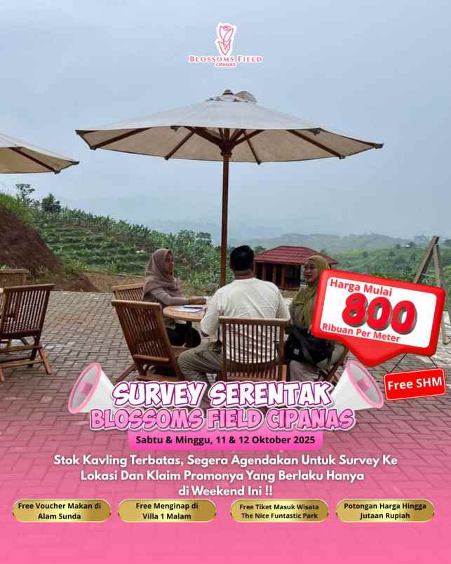 tanah undangan survey di sukaresmi cianjur