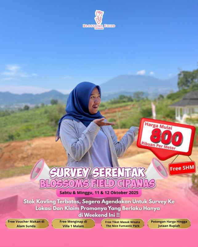 tanah undangan survey di sukaresmi cianjur