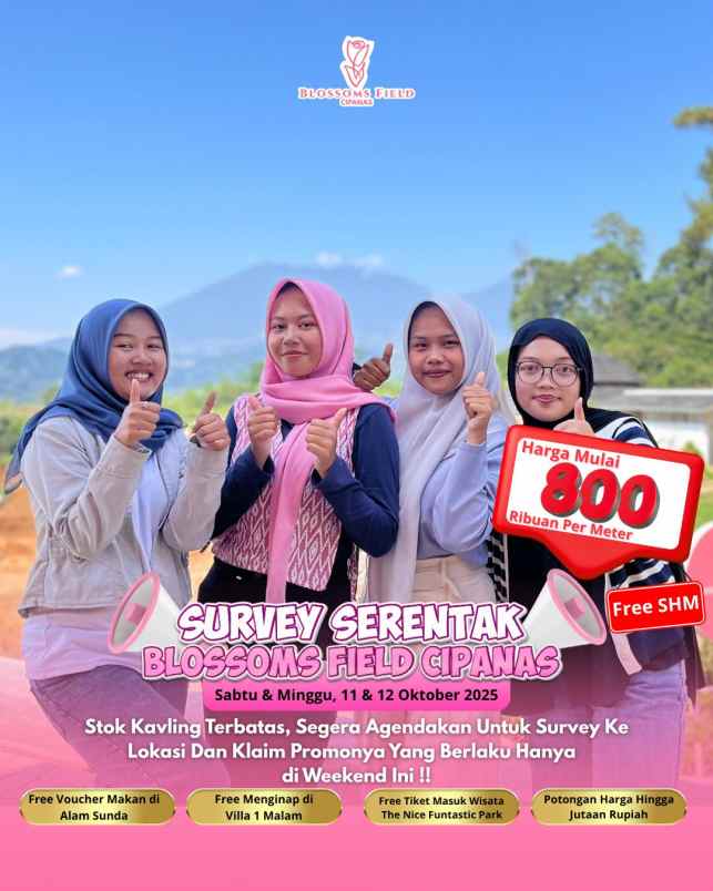 tanah undangan survey di sukaresmi cianjur