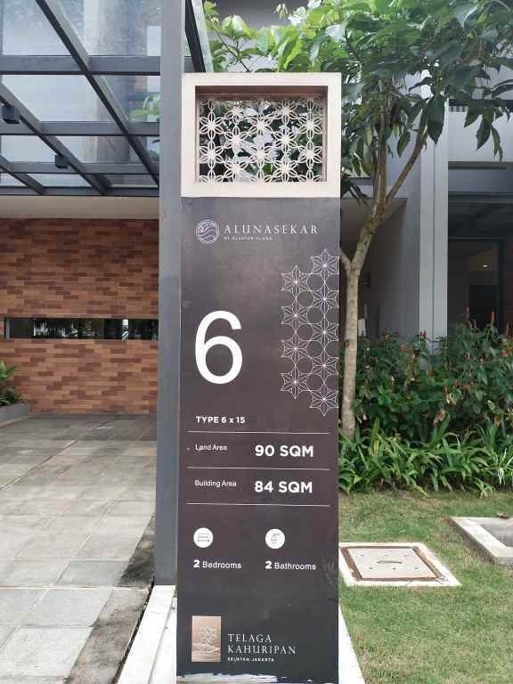 telaga kahuripan cluster aluna sekar type 6