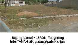 Tanah Dijual di Bojong kamal legok Tangerang