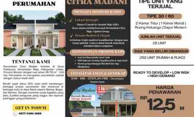 akuisisi project perumahan citra madani