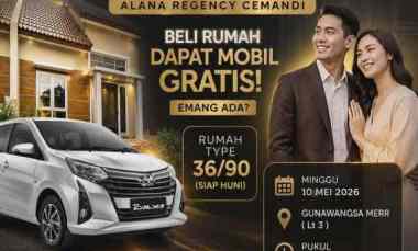 Alana Cemandi Beli Rumah Gratis Mobil Angsuran