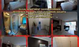 Dijual Apartment Sahid Sudirman Residence jl Jend Sudirman Jakarta