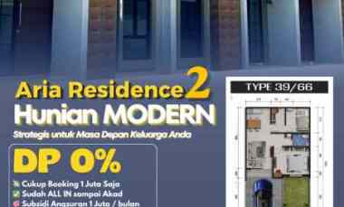 Aria Resindence Taman Sari Siap Huni