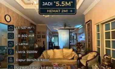 Banting Harga Rumah Mewah di Batu Ampar, Condet, Jaktim