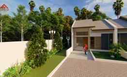 Design Modern Rumah di Prambanan Legalitas Jelas
