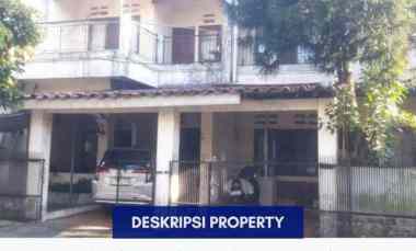 dijual 2 rumah jadi satu di raffles hills cibubur