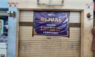 dijual 2 unit kios di pasar segar paal manado