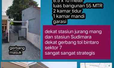 dijual 4 unit rumah siap huni dalam cluster