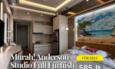 Dijual Apartemen Anderson Studio Full Furnish Mewah Jual Rugi