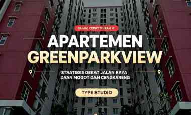 Dijual Cepat Murah Apartemen Strategis Green Park View Daan Mogot