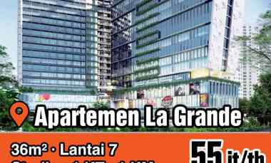 dijual apartemen apartemen la grande