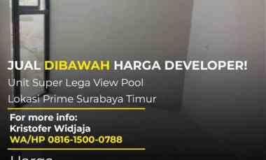 dijual apartemen belleview manyar kertoarjo