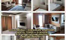 Dijual Murah / Disewakan Apartemen Sentul Tower A di Bogor L47m Lt8