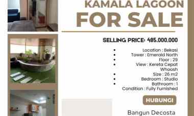 dijual apartemen grand kamala lagoon