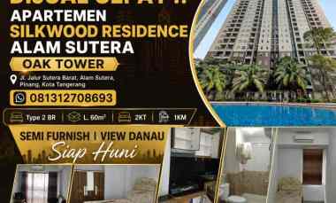 Dijual Apartemen Silkwood Residence Tangerang Type 2BR Luas 60m