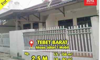 Rumah Dijual di Tebet Barat