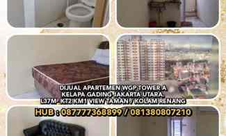 Dijual Apartemen Wgp Tower A Kelapa Gading Jakarta Utara. L37m Kt2 km