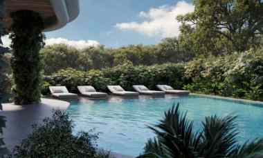 1-Bedroom Apartment in Sunny Wellness SPA HOTEL, Bali 34 M