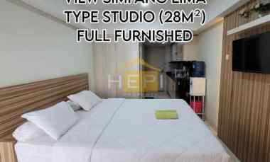 dijual apartemen warhol full furnished