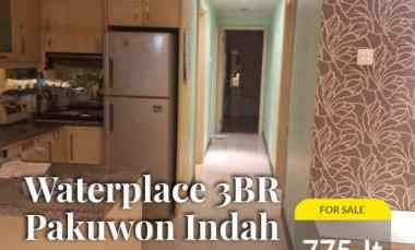 Dijual Apartment Waterplace Tower C 3BR Pakuwon Indah Surabaya